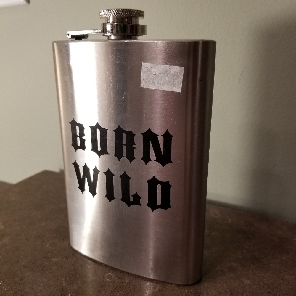 Born Wild Flask - Picture 2 of 8